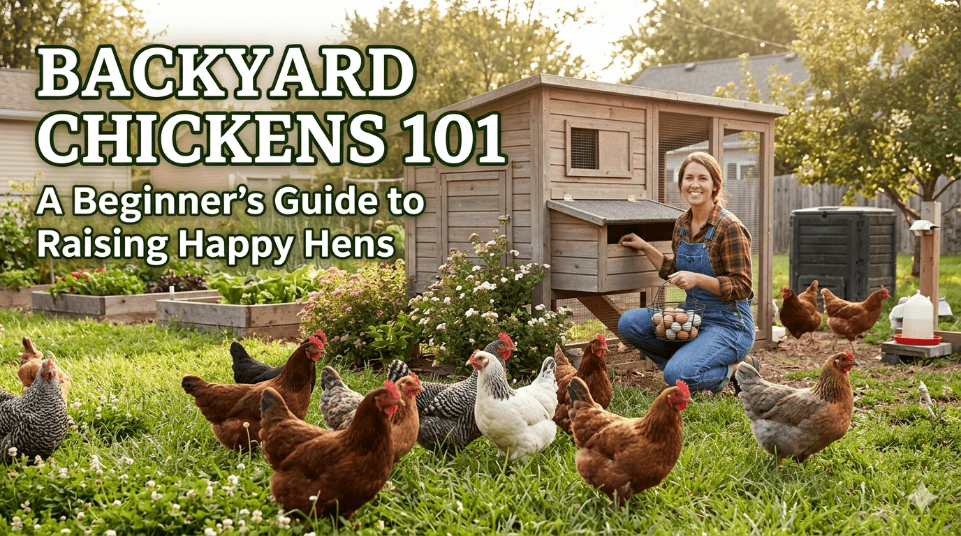 Raising Chickens 101: Everything You Need to Know