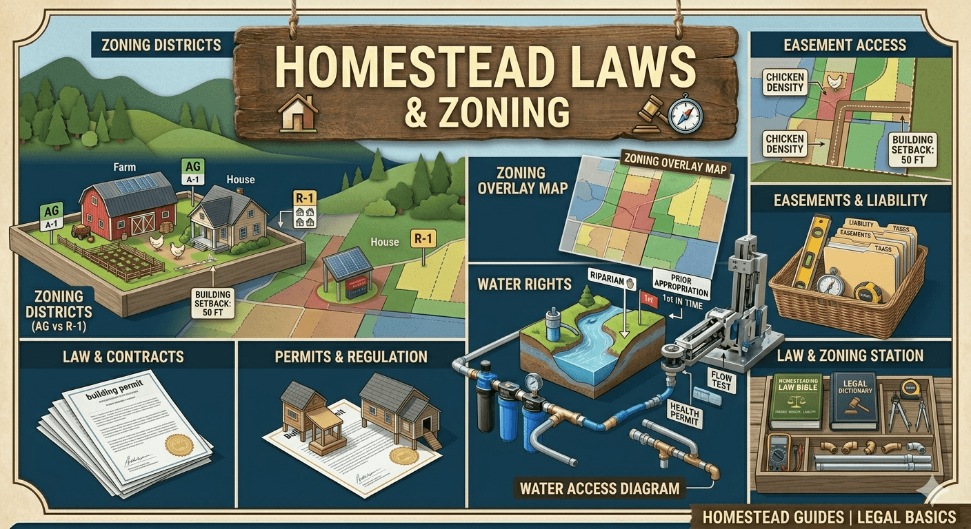 Homesteading Laws and Zoning: A Practical National Overview