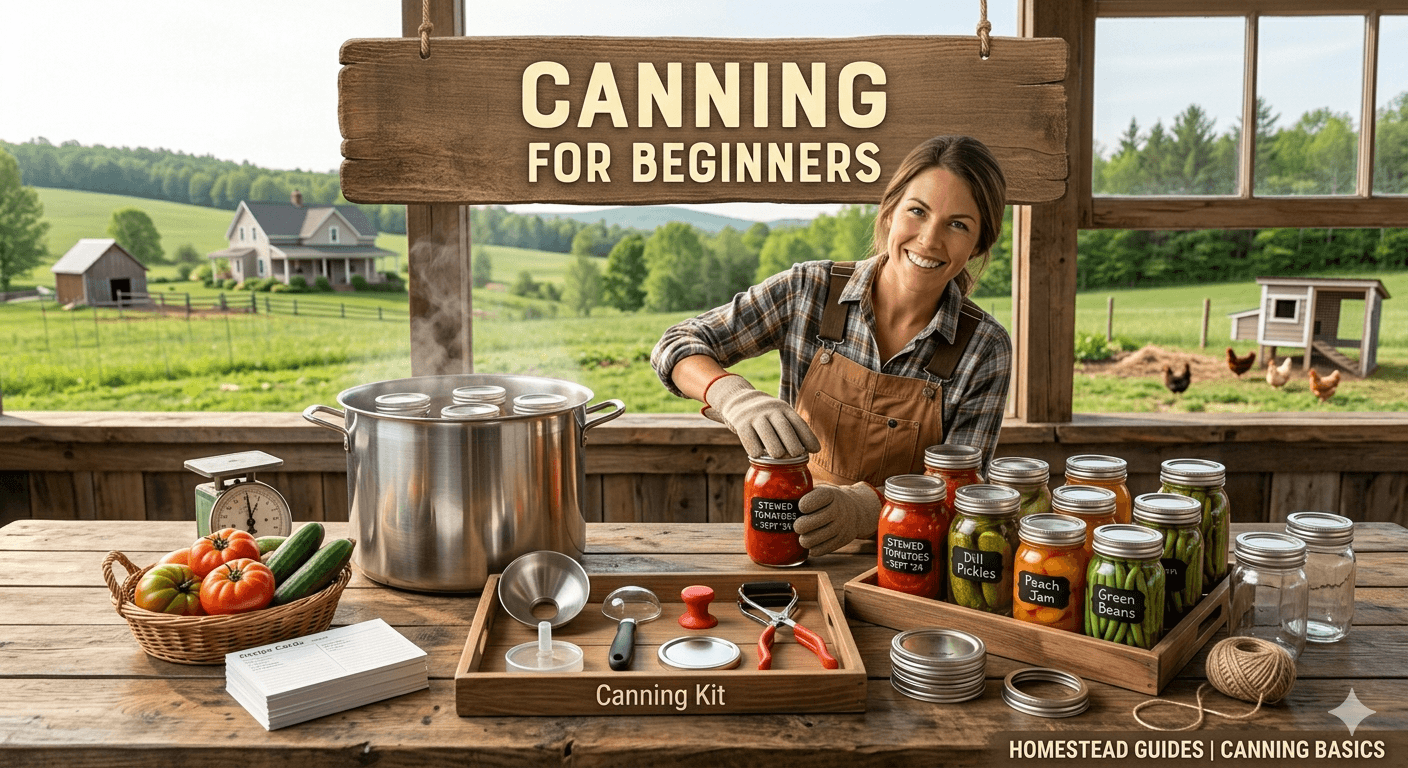 Canning for Beginners: A Step-by-Step Guide