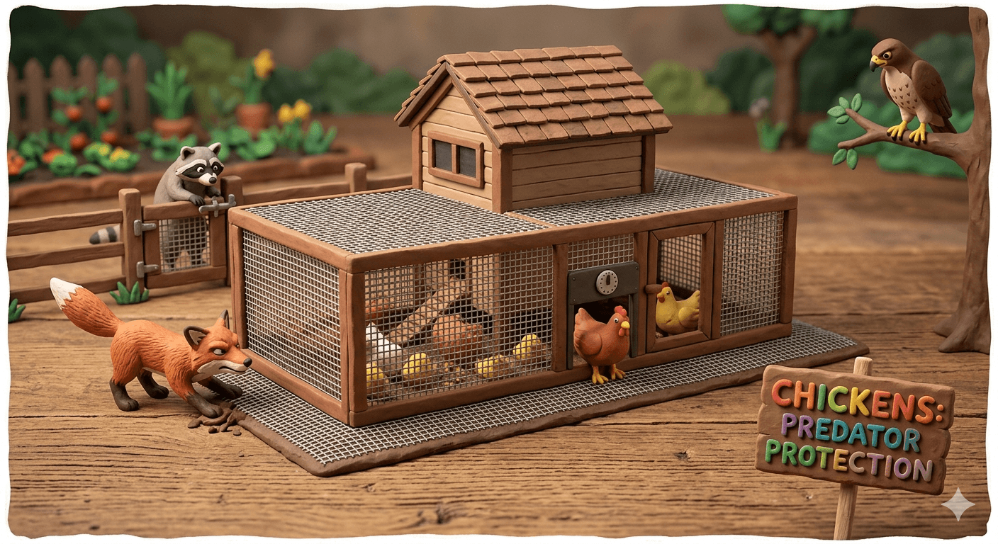 How to Protect Chickens From Predators: A Whole Homestead Guide to Keeping Your Flock Alive