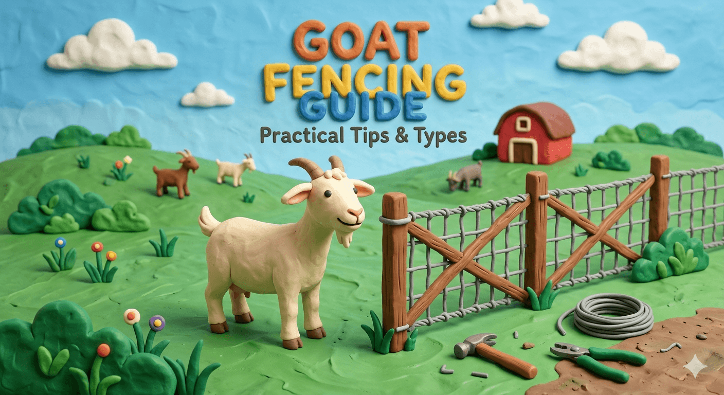 Goat Fencing Guide: Build an Escape Proof Pen Your Herd Can Actually Live In