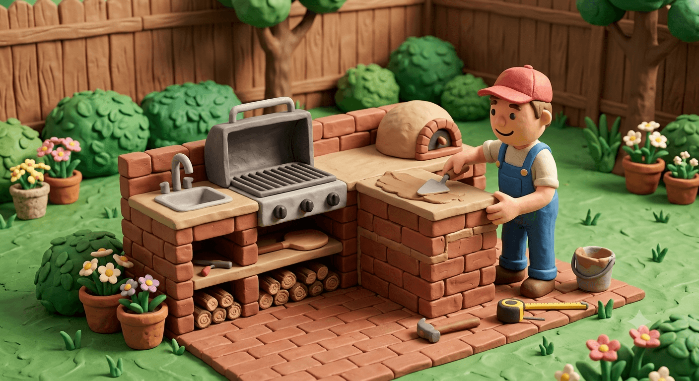 DIY Outdoor Kitchen Guide: How to Build a Backyard Outdoor Kitchen (Budget Plans + Layouts Compared)