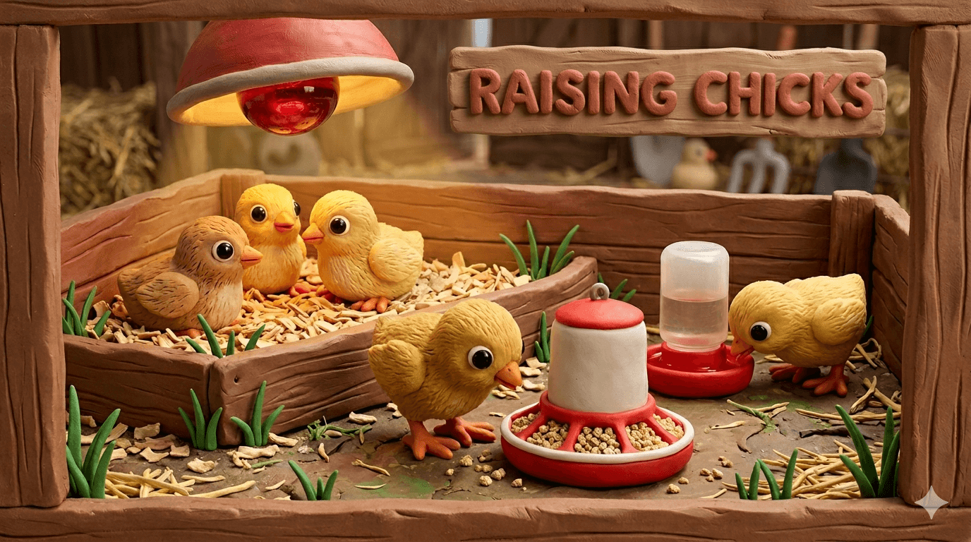 Raising Chicks on a Homestead: A Friendly Week by Week Guide From Day One