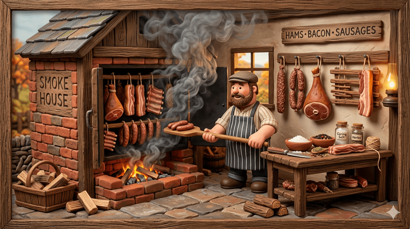 Homestead Smoking and Curing Meat: A Complete Guide to Preserving Pork, Beef, Poultry, and Fish
